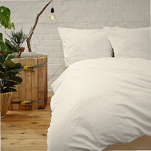 3 Piece Breathable Soft Hypoallergenic Microfiber Bamboo Duvet Set for Comforter
