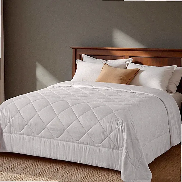 Bamboo Viscose King Comforter - Soft Lightweight All Season Duvet Insert