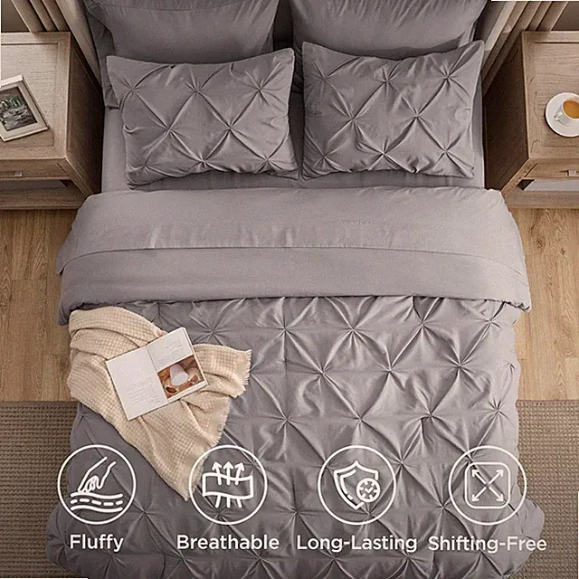 Bedsure King Size Comforter Set - Bedding Sets King 7 Pieces