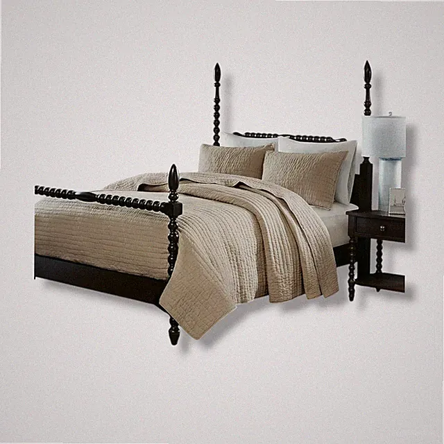 Madison Park Beige 3 Piece Coverlet Sets Size King/Cal King