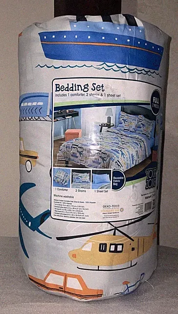Your Zone Bedding Set - Full 7 Pieces (Original $39.94)